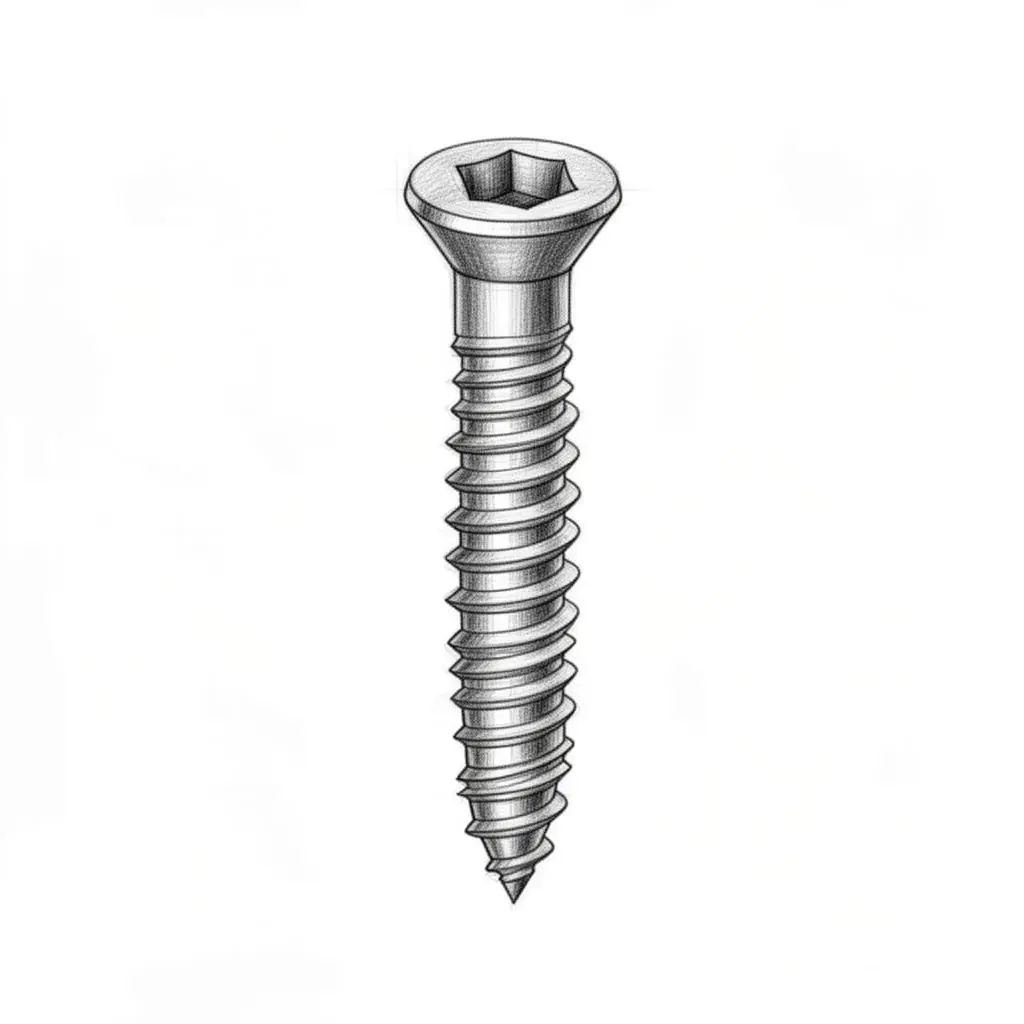 Medical implant concept sketch