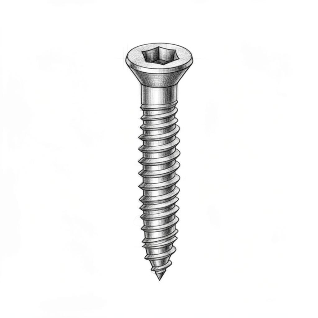 Medical implant concept sketch